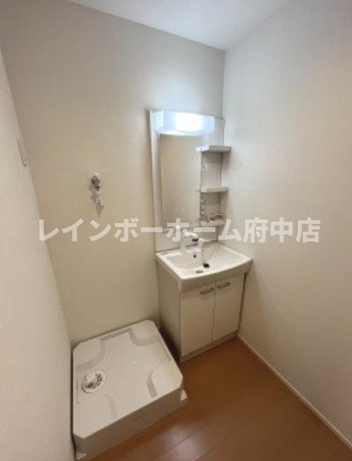 プラッサムコート八王子の独立洗面台