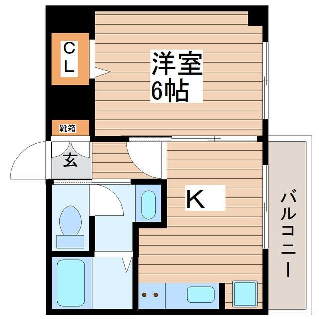 Ｃｏｕｒｔ・Ｙ・Ｋの間取り|間取りです。