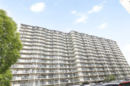 京橋グリーンハイツ三号棟の外観