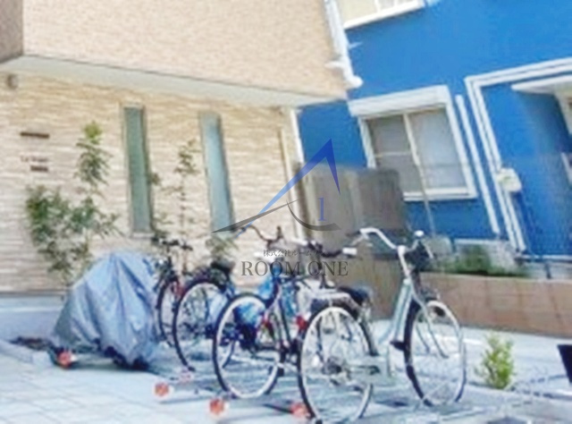ラヴィエント北千住のその他共用部分|駐輪場です。