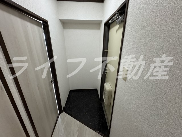 クリスタルアークの玄関|シンプルで使いやすい玄関です