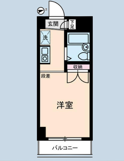 エバーグレース西府の間取り