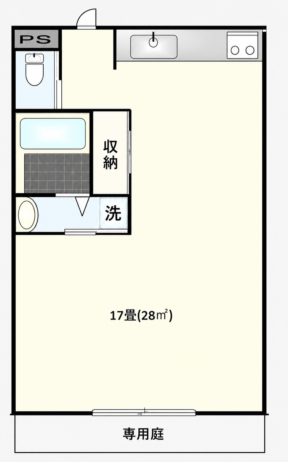 太陽の森マンションパート１０１の間取り