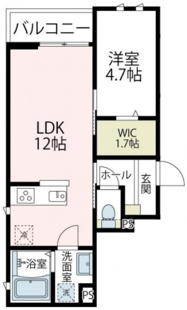 Ｓａｎｔｅ　Ｂｒａｎｃｈｅ川崎の間取り|間取りです。