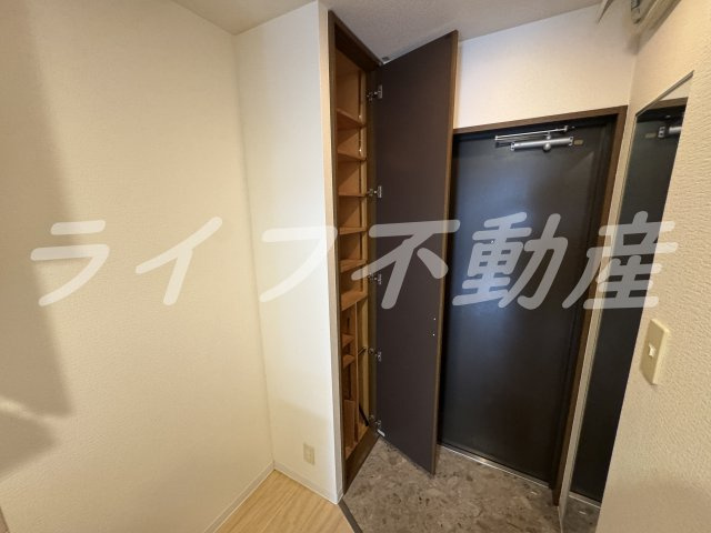クレール玉造の収納|専用の収納スペースです