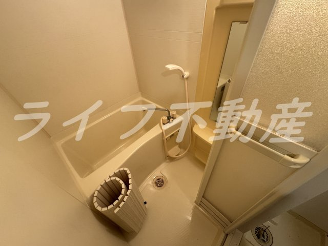 クレール玉造の浴室|日々の疲れを癒すお風呂付です