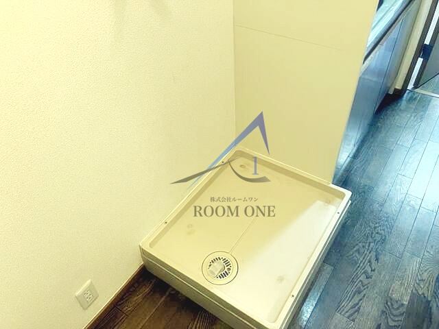 メゾンフェニックスの設備|洗濯機置き場です。