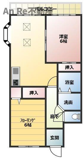ロイヤルメゾンⅢの間取り