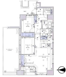 レジデンシャルステートタワー南千住の間取り