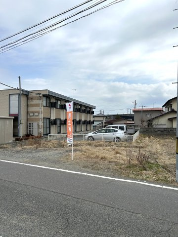 富久山町福原字猪田　売土地|道路挟んで向かいにも小さい土地がついています。物置倉庫や駐車場などに有効活用できて便利♪
