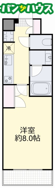 大供Ａマンションの間取り
