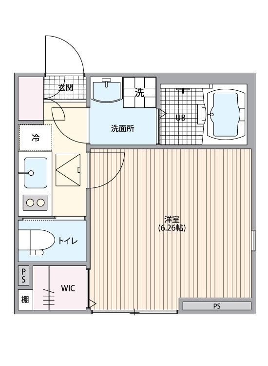 ミハス千川の間取り|間取りです。