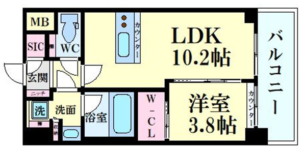 スプランディッド江坂Ⅲ
