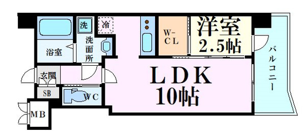 セレニテ西中島アリア弐番館