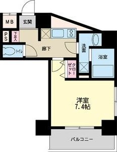 パシフィックレジデンス神戸八幡通の間取り