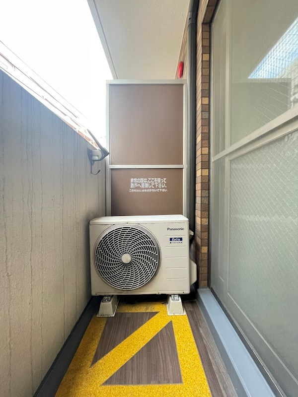 福岡市博多区博多駅前３丁目の賃貸マンションのバルコニー