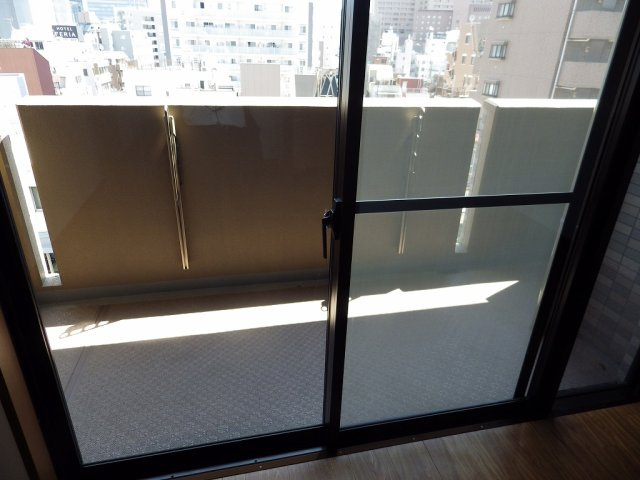 ライオンズシティ御茶ノ水のバルコニー