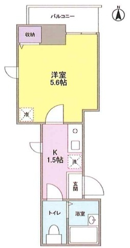 グランビュー御茶ノ水の間取り