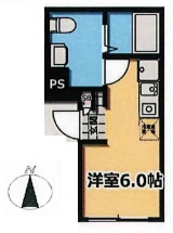 KI-FLAT山吹町の間取り