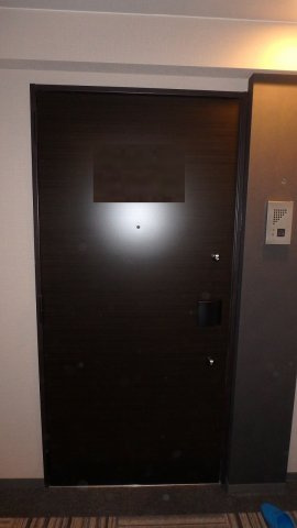 レジディア千駄木の玄関