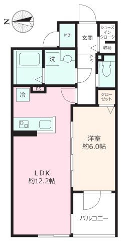 Cielo Azulの間取り