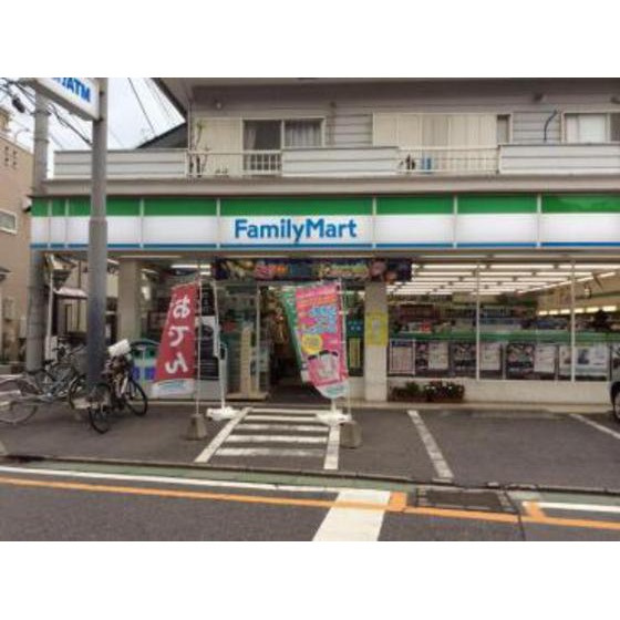 パティオスの周辺|コンビニ「ファミリーマート朝霞本町二丁目店まで99ｍ」