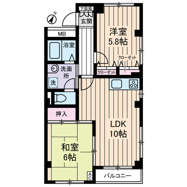 パティオスの間取り