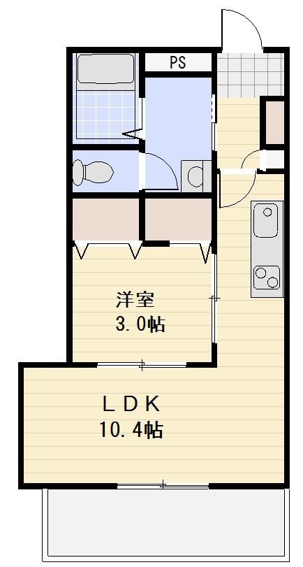 Ｌ・Ｒａｄｉｃｅ（エル・ラディーチェ）の間取り