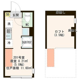 ヴェール・ラヴニールの間取り