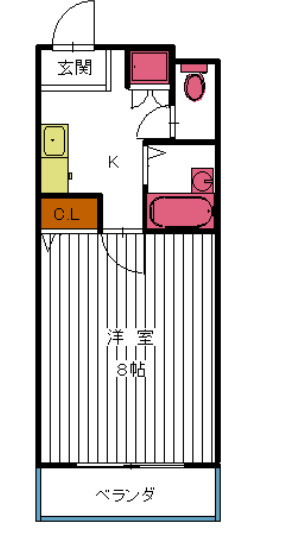 エスポワールの間取り