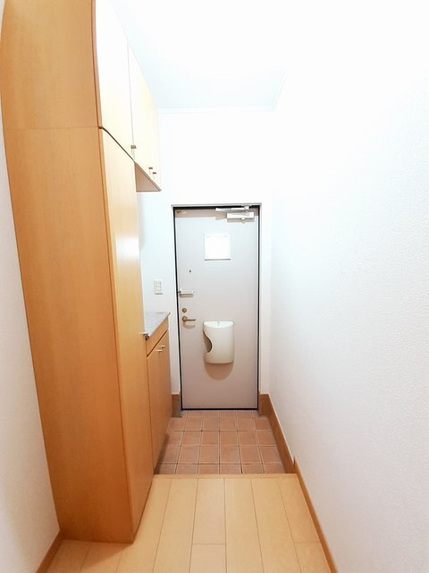 ヘブンリーブルーの玄関