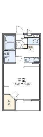 【間取り】 | レオパレス島之内