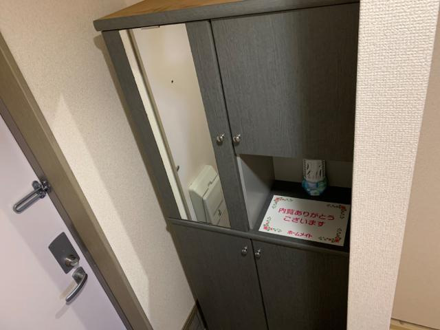 グリーンヒルズ図書館通りの収納|下駄箱