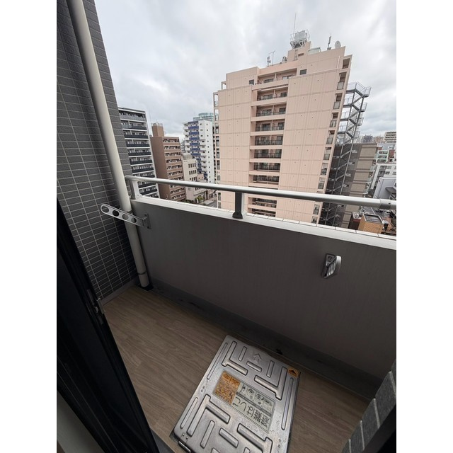 エスタート両国のバルコニー