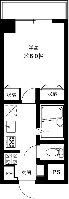 エキスパートⅥの間取り