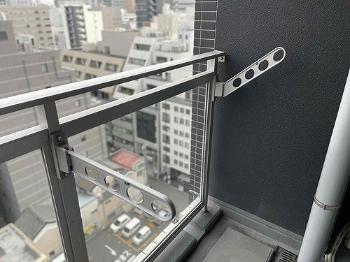淀屋橋アップルタワーレジデンスのバルコニー|バルコニー　※前回募集時2023年02月の写真