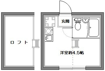 ブリュッセル沼袋Ｃ棟の間取り
