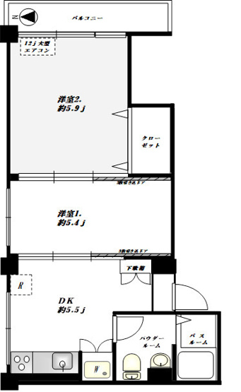 【間取り】 | 新星ビル