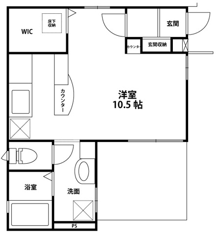 アーバンコート沙羅の間取り