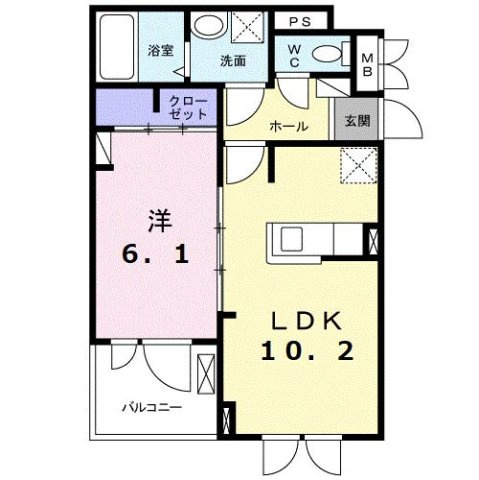 コンテ・ボヌールの間取り