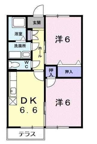 グランパティオの間取り