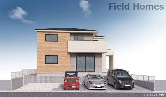 伊勢原市高森台2丁目新築戸建て　4期1号棟の外観|外観イメージ「伊勢原市高森台2丁目新築戸建て」