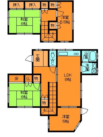 生駒郡三郷町美松ケ丘東１丁目の一戸建て