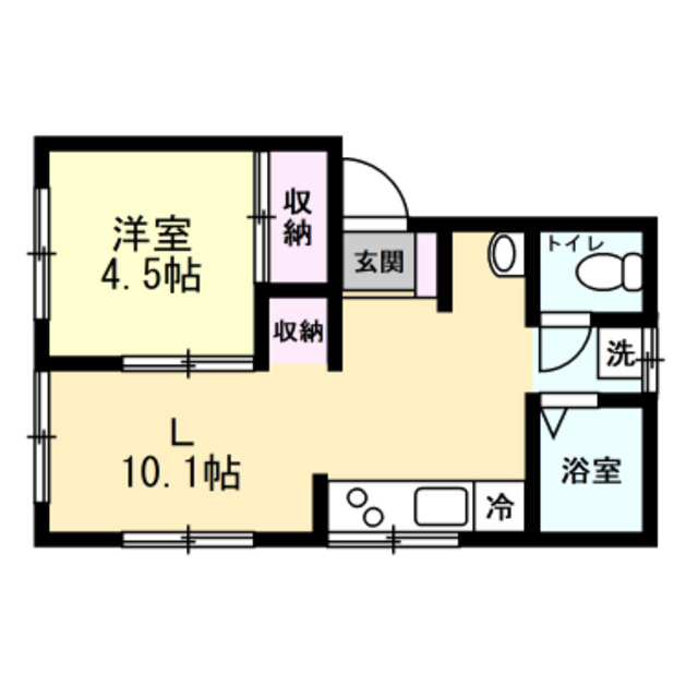 メゾンリラの間取り