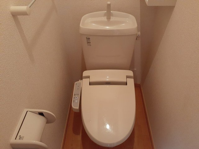 パークサイドヴィラのトイレ|コンパクトで使いやすいトイレです