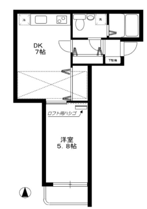 ＰＯＲＴＯ　ＦＬＯＲの間取り