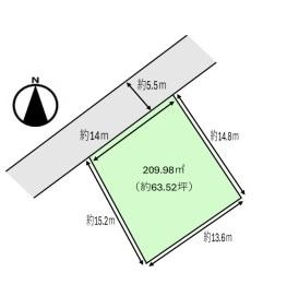 和歌山市紀三井寺　土地の土地図