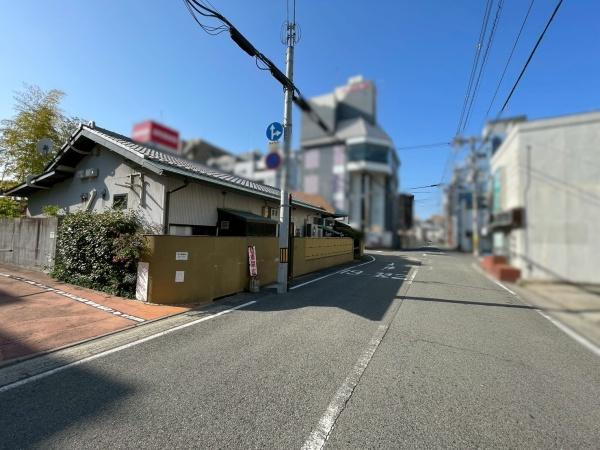 和歌山市吉田分譲地（3号地の内容）の前面道路含む現地写真