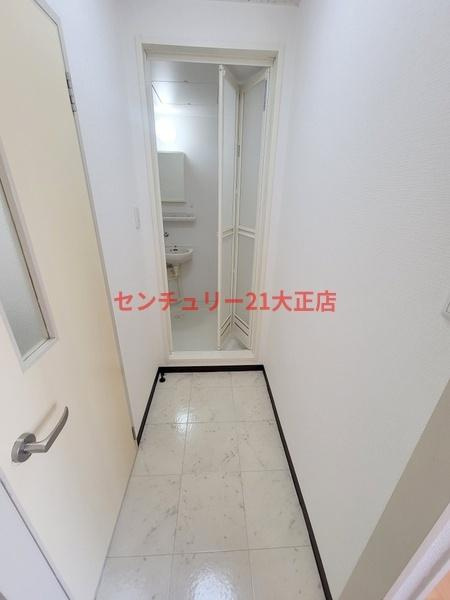 山田マンションの洗面所