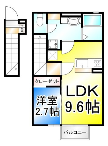 ピースヒルズの間取り